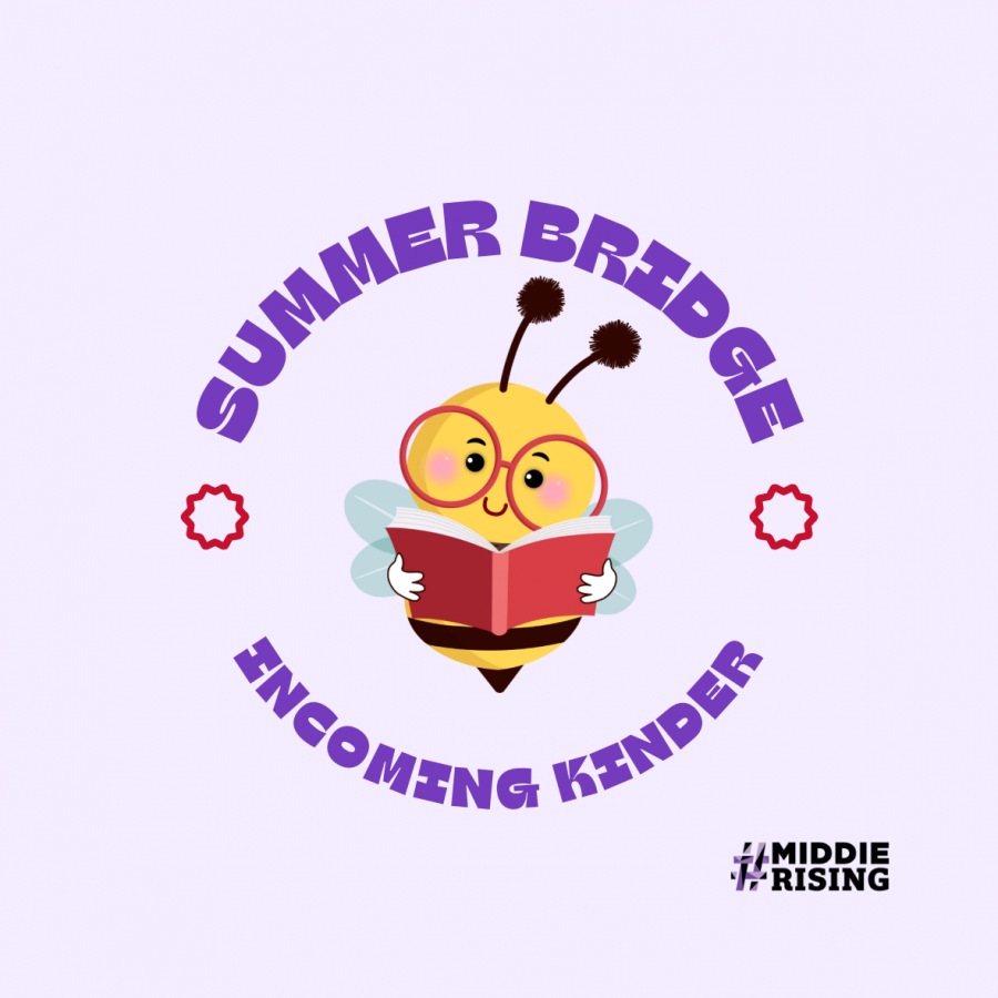 Summer Bridge Program with bee reading book